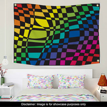 Chessboard Color Wall Art 32685397