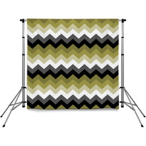 Chevron Pattern Seamless Vector Arrows Design Colorful Black White Grey Green Backdrops 136100763