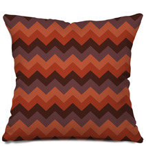 Chevron Pattern Seamless Vector Arrows Geometric Design Colorful Pink Coral Purple Dark Purple Pillows 140929104