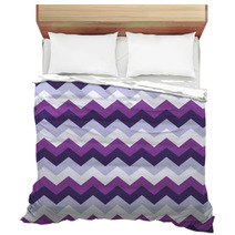 Chevron Pattern Seamless Vector Arrows Geometric Design Colorful Purple Lilac White Magenta Bedding 140378291