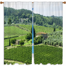 Chianti, Tuscany Window Curtains 70667310