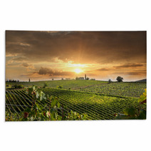 Chianti Vineyard Landscape In Tuscany, Italy Rugs 49236361