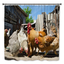 Chicken On A Farm Bath Decor 55021943