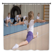 Children Sport Physical Gymnast Gymnastics Bath Decor 121934189