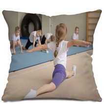 Children Sport Physical Gymnast Gymnastics Pillows 121934189