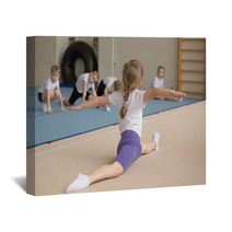 Children Sport Physical Gymnast Gymnastics Wall Art 121934189