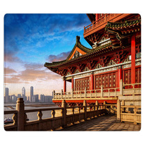 Chinese Ancient Architecture Rugs 62444880