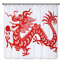 Chinese Dragon. Symbol Of The 2012 Year Bath Decor 36158708