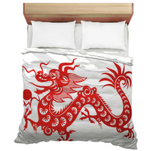 Chinese Dragon. Symbol Of The 2012 Year Bedding 36158708