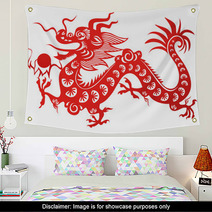 Chinese Dragon. Symbol Of The 2012 Year Wall Art 36158708