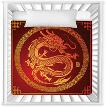 Chinese Dragon Vector Nursery Decor 141470783