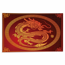 Chinese Dragon Vector Rugs 141470783