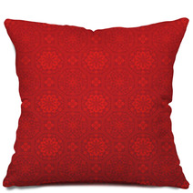 Chinese Red Background Pillows 50362392