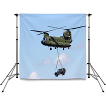 Chinook Helicopter Backdrops 64690498