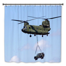 Chinook Helicopter Bath Decor 64690498