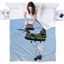 Chinook Helicopter Blankets 64690498