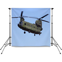 Chinook Transport Helicopter Backdrops 67784539