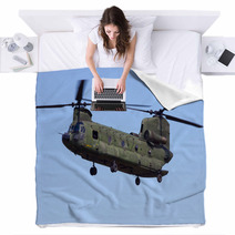 Chinook Transport Helicopter Blankets 67784539