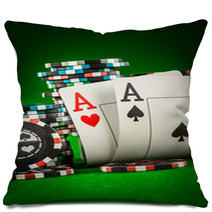 Chips And Two Aces Pillows 70782801