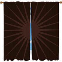 Chocolate And Coffee Background Window Curtains 11422735