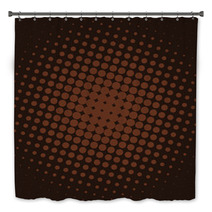 Chocolate And Coffee Dots Bath Decor 11423097