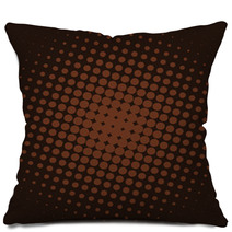 Chocolate And Coffee Dots Pillows 11423097