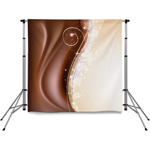 Chocolate Background Backdrops 80020113