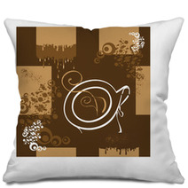Chocolate Seamless Pattern Pillows 6854818