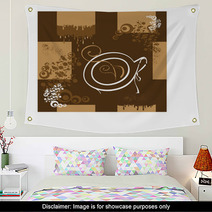 Chocolate Seamless Pattern Wall Art 6854818