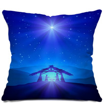 Christian Christmas Night Pillows 58994650