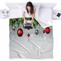 Christmas Background Blankets 69575147