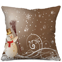 Christmas Background Pillows 18085804