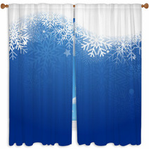 Christmas Background Window Curtains 59545515