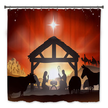 Christmas Nativity Scene Bath Decor 56474484