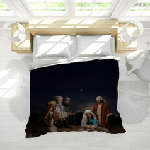 Christmas Nativity Scene With Three Wise Men Bedding 6125812