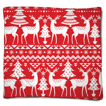 Christmas Seamless Pattern Blankets 56028095