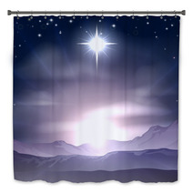 Christmas Star Of Bethlehem Nativity Bath Decor 56318122