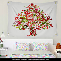 Christmas Tree Wall Art 25857662