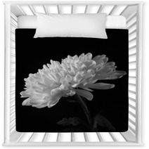 Chrysanthemum On The Side In Black And White Nursery Decor 56730221