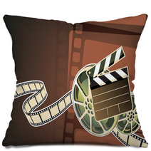 Cinema Abstract Background Pillows 16628521