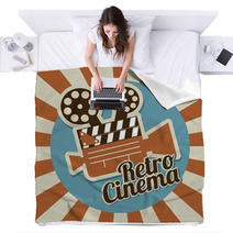Cinema Design Blankets 64163065