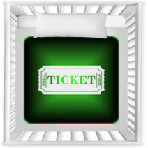 Cinema Ticket Icon Nursery Decor 71197318