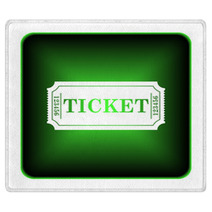 Cinema Ticket Icon Rugs 71197318