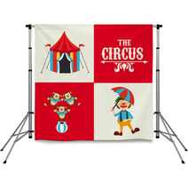 Circus Design Backdrops 63401442