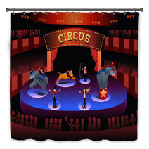 Circus Performance Bath Decor 61042539