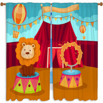 Circus Window Curtains 24388634