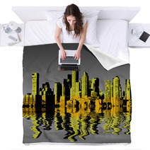 City Reflection Blankets 4610106