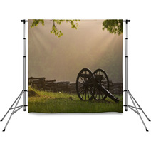 Civil War Cannon Backdrops 40572469