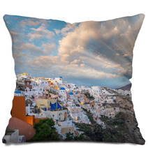 Classic Architecture Of Greek Island Pillows 67221478