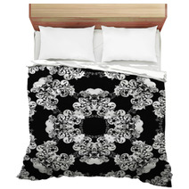 Classic Decorative Seamless Vector Black-and-white Texture Bedding 52603192